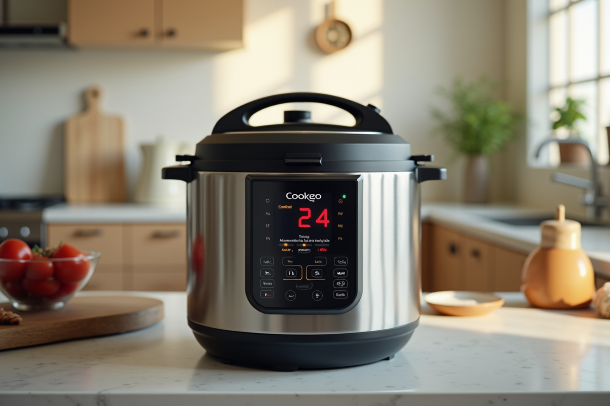Cocotte Cookeo avec code erreur 24 sur le comptoir
