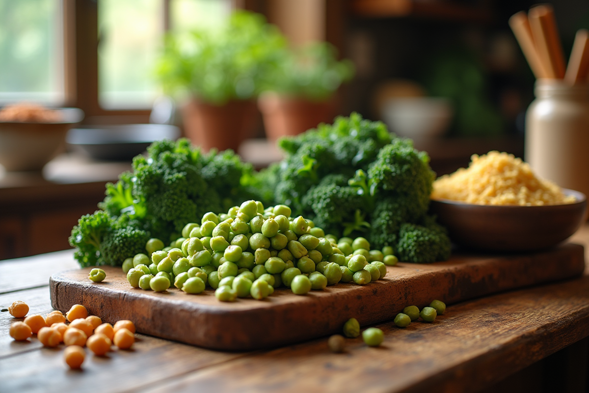 légumes protéinés