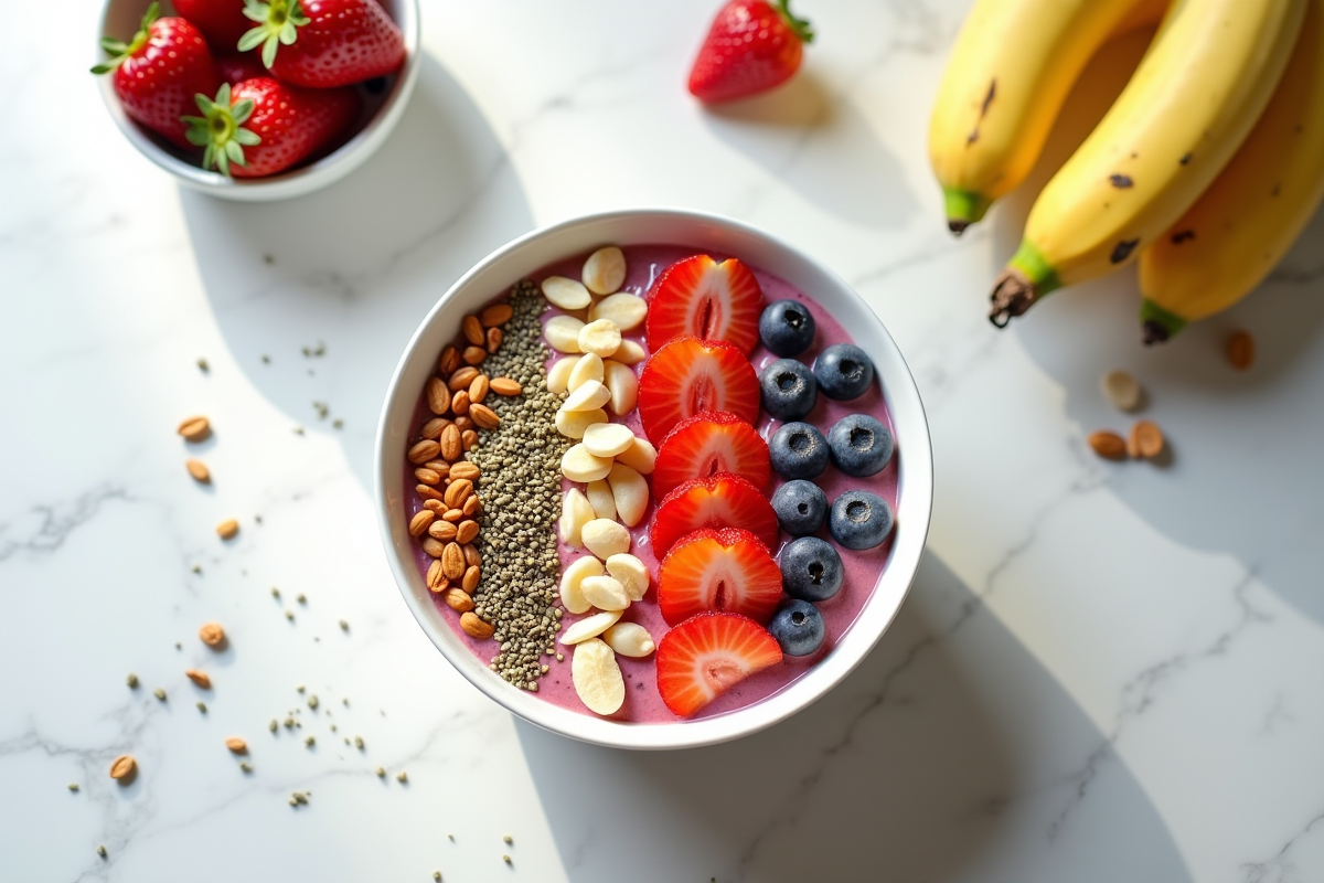 petit-déjeuner sain
